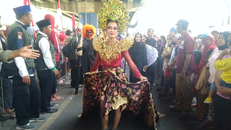 Pawai Alegoris HUT RI ke-78 Pukau Ribuan Masyarakat Pamanukan