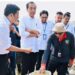 Ruhimat Dampingi Jokowi pada Panen Raya Padi di Ciasem Subang