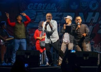 Pesta Rakyat Gebyar Merah Putih 2024 Subang Meriahkan Malam Minggu di Alun-Alun