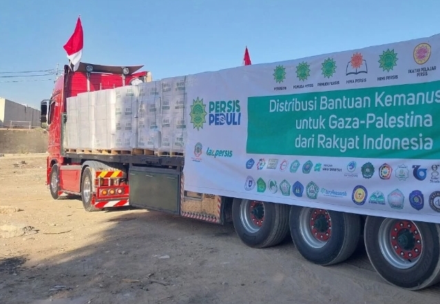 Kontainer Kemanusiaan Persis Peduli Bergerak Menuju Gaza