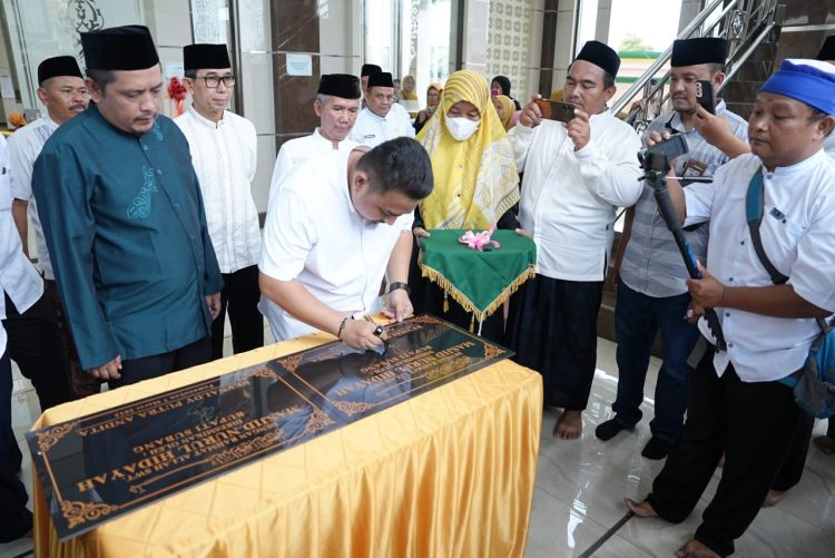 Bupati Subang Resmikan Masjid Nurul Hidayah dan Ajak Masyarakat Jaga Lingkungan