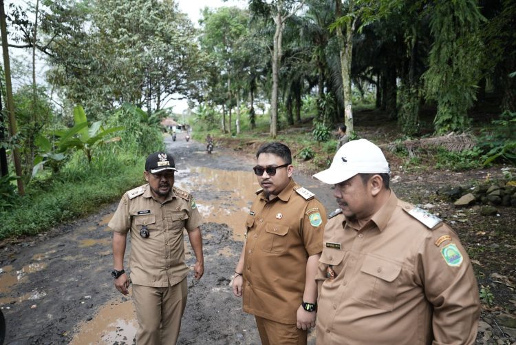 Bupati Subang Tinjau Jalan Rusak di Kumpay, Janjikan Perbaikan Segera