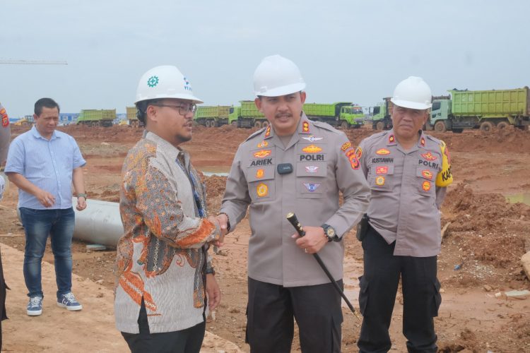 Kapolres Subang Tinjau Pabrik BYD, Pastikan Keamanan Kawasan Industri