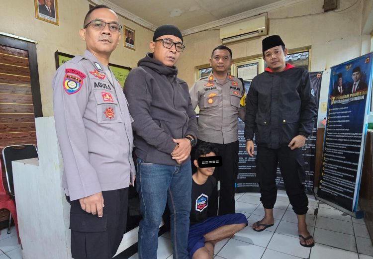 Polsek Sagalaherang Gerak Cepat Amankan Pelaku Percobaan Pencurian Mobil