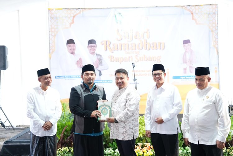 Bupati Subang Hadiri Safari Ramadan di Tanjungsiang, Fokus pada Infrastruktur dan Pelayanan Publik