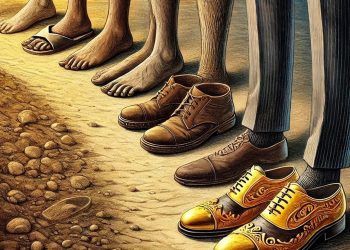 Jejak Sandal , Dari Simbol Kesederhanaan hingga Kesombongan Kekuasaan