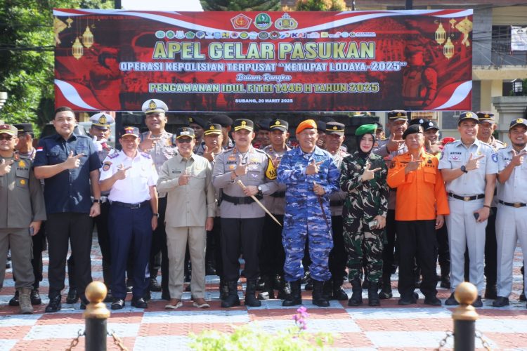 Subang Siap Amankan Lebaran 2025, Wakil Bupati Hadiri Apel Operasi Ketupat Lodaya