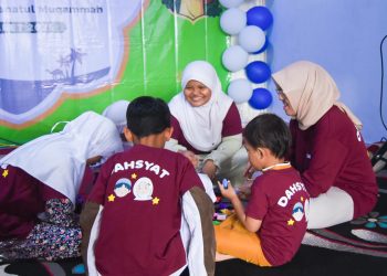 PT DAHANA Gelar Program DAHSYAT, Berbagi Kebahagiaan dengan Anak Yatim di Subang