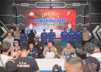 Polres Subang Ringkus Komplotan Pencuri HP di Depan Kantor Pemda