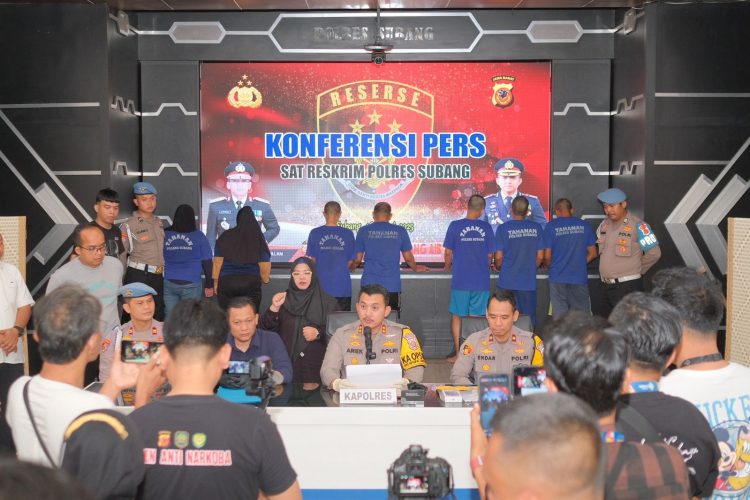 Polres Subang Ringkus Komplotan Pencuri HP di Depan Kantor Pemda