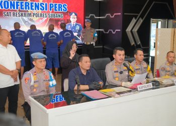Praktik Pungli di Gerbang PT Superior Porcelain Sukses Terbongkar, Polres Subang Amankan Lima Orang