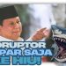 Presiden Prabowo : Koruptor Lemparkan Saja Ke Hiu!