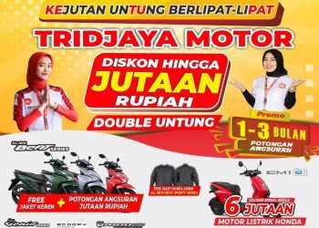 THR Banyak? Saatnya Beli Motor Baru di Tridjaya Motor, Banyak Bonusnya!