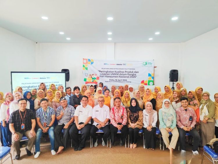 Peringati Hari Konsumen Nasional 2025, PT DAHANA Tingkatkan Kualitas UMKM Subang