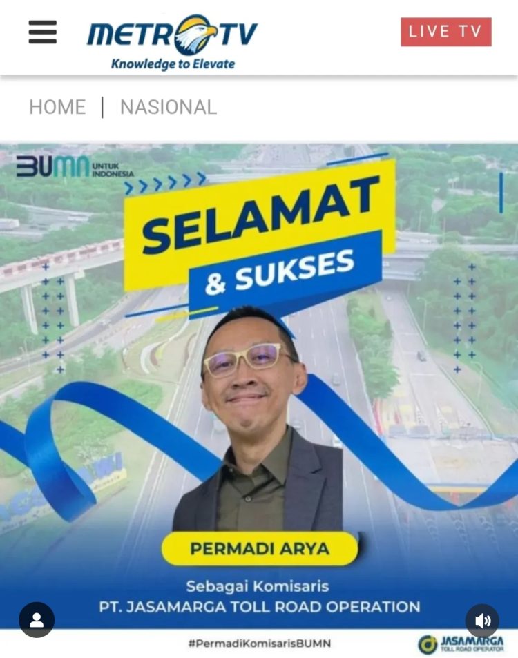 Viral! Abu Janda Jadi Komisaris PT Jasa Marga