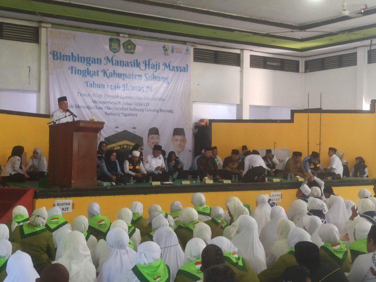 Bimbingan Manasik Haji Subang Tuntas, Kloter Pertama Siap Berangkat 10 Mei