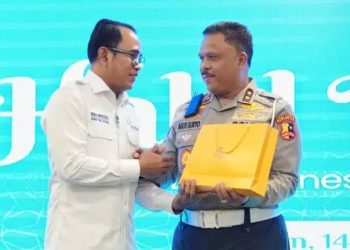 Korlantas Polri Terima Penghargaan dari PT ASDP atas Pengamanan Lebaran 2025