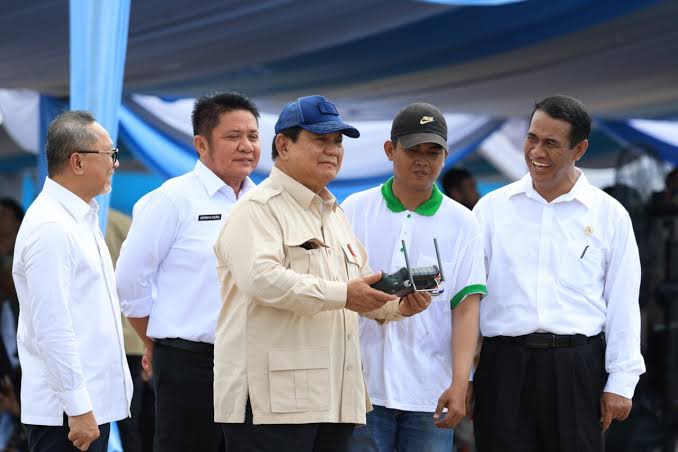 Presiden Prabowo: Kalau Petani Makmur, Saya Bahagia