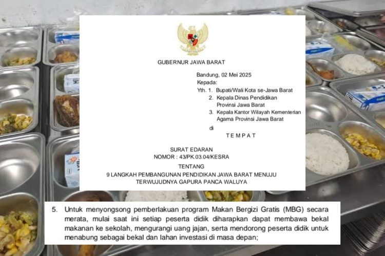 Bekal Sendiri vs MBG: Gubernur Jabar Tantang Instruksi Presiden Prabowo?