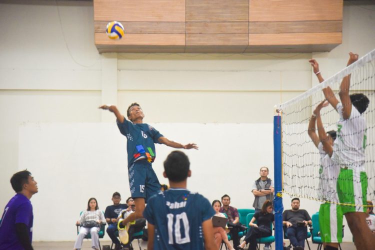 Semangat Dinamit, DAHANA dan GreenTeams Gairahkan Silaturahmi Lewat Voli Persahabatan