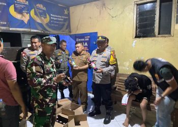 Polsek Pagaden Gencarkan Operasi, Ratusan Botol Miras Diamankan