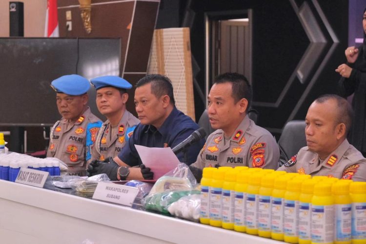 Polres Subang Ungkap Kasus Pemalsuan Pestisida, Satu Orang Diamankan