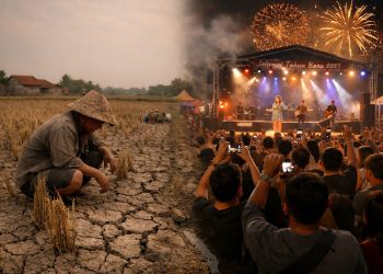 Saat Sawah Mengering, Apa yang Sedang Kita Rayakan?