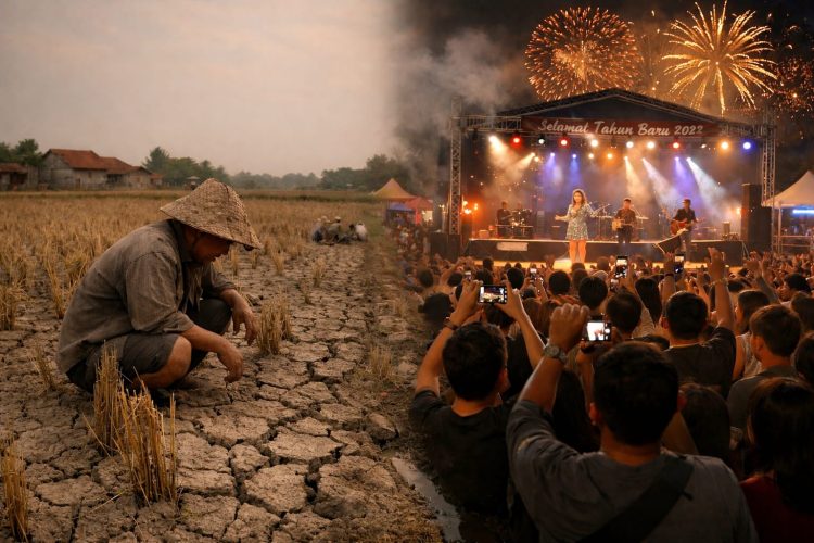 Saat Sawah Mengering, Apa yang Sedang Kita Rayakan?
