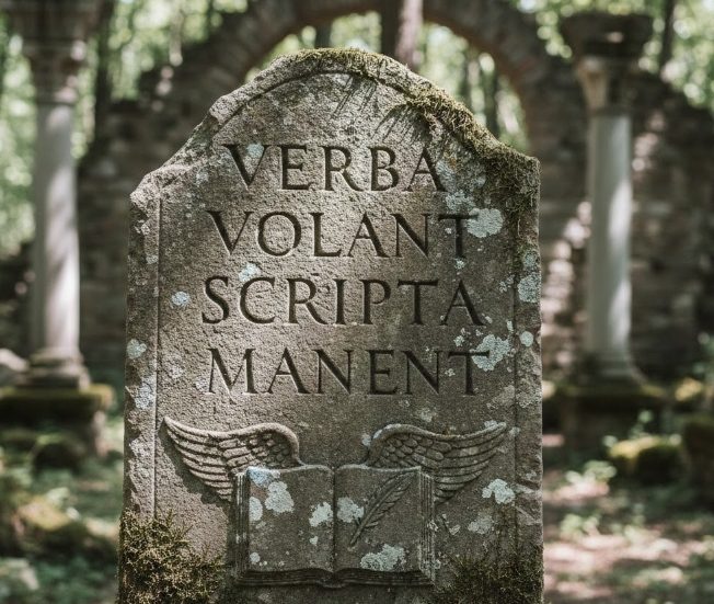 Verba Volant, Scripta Manent - Nitikan.id
