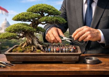 Bonsai dan Seni Mengerdilkan Rakyat