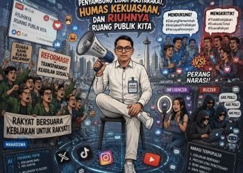 Riuhnya Ruang Publik Kita: Humas Kekuasaan versus Penyambung Suara Rakyat