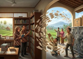 Buku yang Terhempas Kipas Angin