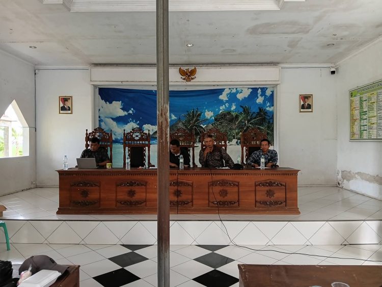 Musyawarah Pembentukan Panitia Pilkades Desa Kertajaya Berjalan Demokratis